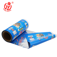 Impression personnalisée Opp/Cpp Film plastique de qualité alimentaire Snack Emballage Sachet pour nouilles doux brillant pour chocolat Snack Biscuit pomme de terre