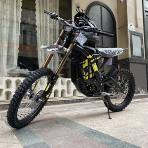 Light Bee X Mise à niveau Premium Electric Dirt Bike 120km d'autonomie avec moteur central 8000W et batterie au lithium 60V DDP Ready - Product Image 4