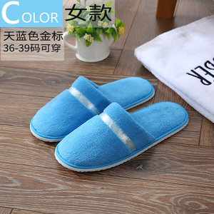 Zapatillas desechables de alta calidad, zapatillas de Hotel, zapatillas deslizantes para hombre, zapatillas de Hotel, zapatillas personalizadas con gran promoción - Product Image 2