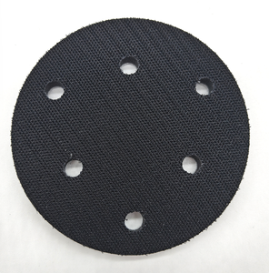 Weiche 5-Zoll-Schleifunterlage mit 6 Löchern und 125 mm Durchmesser, Klettverschluss, OEM-anpassbare Polierpads für die Dämpfung und zum Schutz der Autokarosserie - Product Image 2