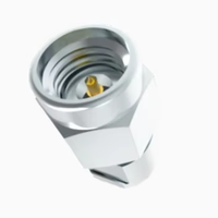 Connecteurs coaxiaux de précision mâles MF30A K (2,92 mm) en acier inoxydable pour câble