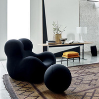 Europe du nord Forme Alien Loisirs Paresseux Chaise Boule Créative Chaise Canapé