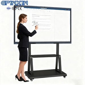 IFP 55 "~ 110" Tableau blanc numérique LCD Smart Board pour enseignant-Système Android-Écran anti-éblouissement en verre trempé antidéflagrant - Product Image 1