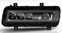 Feux antibrouillard LED complets pour Dongfeng Tianlong, phare antibrouillard avec faisceau auxiliaire haute puissance 28W 82W