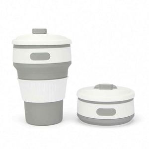 <b>Reusable</b> Silicone Coffee <b>Cups</b> for Adults - Portable and Recyclable Travel Mugs - Product Image 2