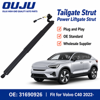31690926 Amortisseurs à gaz pour coffre de voiture, système de levage électrique de hayon arrière pour Volvo C40 2022-- Vérin de hayon électrique