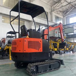 China 1.8ton Mini Excavadora TH18 1700kg Máquina excavadora sobre orugas con motor EPA Precio barato Componentes básicos incluidos - Product Image 2