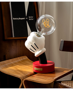 Lámparas LED Retro de Dibujos Animados AB, Artesanía de Resina, Decoración para Sala de Estar, Lámpara de <span class=keywords><strong>Mesa</strong></span> Pequeña, Luz Ambiental, Adornos, Regalos - Product Image 6