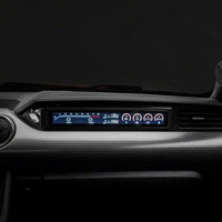 Affichage numérique pour Ford Mustang 2015-2023, écran LCD du copilote, tableau de bord, compteur de vitesse, lecteur multimédia, écran lumineux