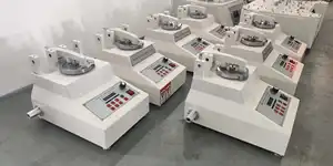 Kautschuk Leder Textil Kunststoff Stoff Textil Abrusionsprüfung Maschine Labor Taber Abnutzung Abrusionsprüfung Maschine