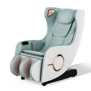 Sillón de Masaje Eléctrico Inteligente SL Pequeño y Mini, de Lujo, Gravedad Cero, con Función de Amasamiento y Calefacción, para Todo el Cuerpo, de Cuero PU, Sofá de Masaje Electrónico - Product Image 1