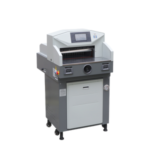 CY4908HT 항저우 헤비 듀티 유압식 완전 자동 전기 종이 절단기 8cm 절단 두께 PLC 및 모터 프로그램 제어 - Product Image 1