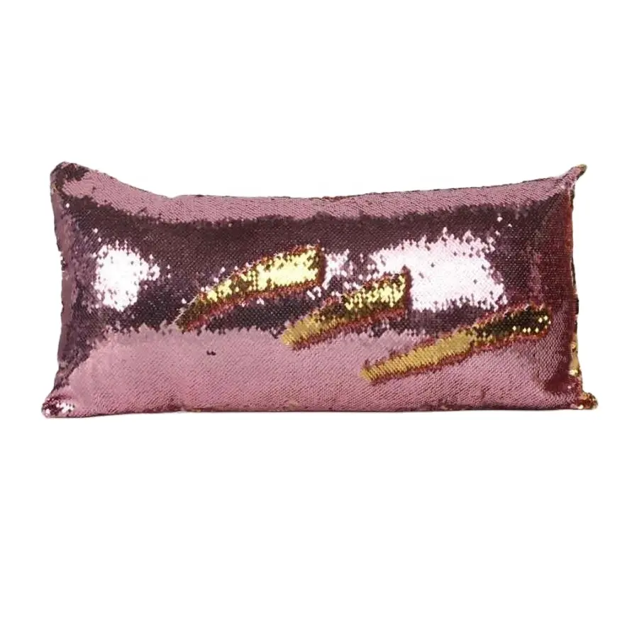 Reversible Sequin pillow cover Cushion Cover magical color changing sequin throw pillow Home Decor Decorative Pillowcase D35M23