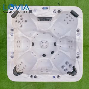 Bain à remous Offres Spéciales pour 7 personnes remise 68 jets bain à remous de massage bain à remous extérieur jacuzi avec système d'ozone - Product Image 2