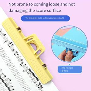 Carpeta para Partituras Extra Ancha y Gruesa Color Macaron para Práctica de Piano, Organizador de Partituras, Accesorio para Instrumentos - Product Image 5