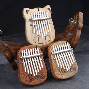 GECKO K-8CM <span class=keywords><strong>Kalimba</strong></span> instruments de musique <span class=keywords><strong>kalimba</strong></span> 8 touches acajou massif C tone mini <span class=keywords><strong>kalimba</strong></span> <span class=keywords><strong>petit</strong></span> piano à pouce pour le voyage - Product Image 5