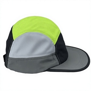 Gorra de Béisbol Unisex de 5 Paneles, Tejido de Malla Transpirable, Impermeable, Ajustable, Color en Contraste, para Deportes al Aire Libre y Running - Product Image 1