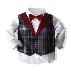 Robes de Soirée Formelles à Manches Longues pour Enfants, Tenues pour Tout-Petits Garçons, Design de Robe Bébé, Vêtements pour Enfants, Vêtements Espagnols pour Bébés Garçons - Product Image 3
