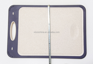 Nâng cấp 40x27cm lớn 16 "x 11" thớt 1.5cm độ dày 304 thép không gỉ Hai mặt thớt - Product Image 3