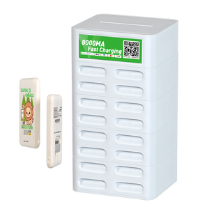 สถานีชาร์จแบตเตอรี่สำรอง Welink A07-16 65W แบบกำหนดเองได้ พร้อมหน้าจอ LED แบตเตอรี่ Li-Polymer รองรับการชาร์จเร็ว 3C ช่องเสียบ Type-C/USB/AC อเนกประสงค์ - Product Image 1
