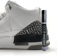 Stylos à chaussures SOL3 - Peinture blanche premium pour baskets, marqueur pour semelle intermédiaire, cache-rayures et blanchisseur pour chaussures