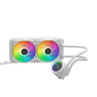 240 CPU AIO refroidisseur de liquide avec lumière rvb nouveau Design refroidissement par eau PC affichage de la température OEM ODM accessoire de boîtier d'ordinateur de jeu