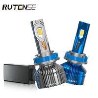 RUTENSE nouveau phare Led haute puissance amélioré 180W 36000lm phares de voiture pour phare automatique de voiture H4 H7 ampoule LED de voiture avec Canbus
