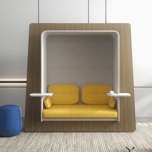 Canapé Pod Modulaire en Tissu Moderne OEM pour Espaces Publics, Bureaux, Hôtels et Appartements – Idéal pour la Détente - Product Image 1