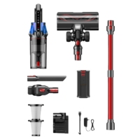 Aspirateur cyclonique sans sac H25 avec moteur sans balais et batterie pour usage domestique et automobile, certifié CB CE FCC ROHS