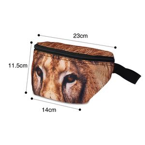 Özel Logo moda Fanny paket bel çantası kadın süblimasyon kalça çantası - Product Image 3