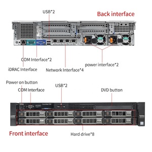 Serveur PowerEdge R730 R730XD R740XD 2U Rackable le plus vendu pour le stockage de données ERP et le calcul en nuage virtuel - Product Image 2