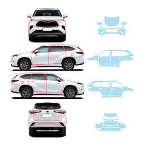 ฟิล์มกันรอยรถยนต์ Toyota Highlander ปี 2020-2024 แบบ TPU TPH เงา ป้องกันสีรถ ไม่ทิ้งคราบ กันน้ำ ฟิล์ม PPF สำหรับตัวถังรถ - Product Image 1