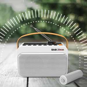 Portable <b>DAB</b>+ FM Digital <b>Radio</b> with Handheld Carry Handle Built-in Speaker and Multi Function Controls for Home and Outdoor Use - Product Image 5
