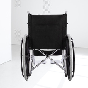 Manual Wheelchair Lightweight Folding Steel Manual <b>Trolley</b> For Elderly And Disabled - Product Image 3