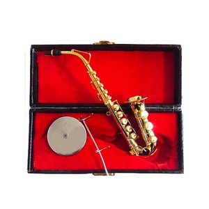 Mini saxophone alto artisanat ornements simulation <span class=keywords><strong>instrument</strong></span> de musique ornements accessoires cadeau d'anniversaire modèle d'<span class=keywords><strong>instrument</strong></span> de musique - Product Image 4