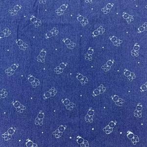 Tissu en jean rose à imprimé ours, best-seller, économique, pour veste, vêtements décontractés, <span class=keywords><strong>jupe</strong></span> - Product Image 3