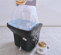 Lavabo de cheveux de meubles de Salon professionnel avec Circulation d'eau de réservoir de 60L 7 couleurs LED thérapie salon de coiffure évier Portable