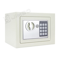 JIMBO Mini coffre-fort portable en acier pour le rangement des tiroirs et des placards