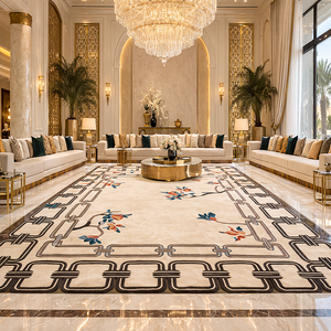 Alfombra Moderna Abstracta Hecha a Mano <span class=keywords><strong>para</strong></span> Sala <span class=keywords><strong>de</strong></span> Estar, Alfombra <span class=keywords><strong>de</strong></span> Lujo <span class=keywords><strong>para</strong></span> Villa Islámica, Alfombras Personalizadas <span class=keywords><strong>para</strong></span> Interiores <span class=keywords><strong>de</strong></span> Majlis, Alfombras y <span class=keywords><strong>Tapetes</strong></span> Árabes - Product Image 5