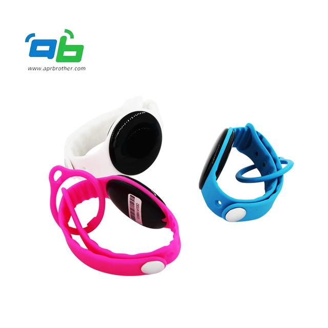 Wearable IBeacon Wristband 30m Range Indoor Positioning NRF52810 Chipset CR2032 Battery Real-Time Tracking