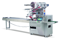Machine d'emballage et de conditionnement automatique à flux continu pour biscuits, craquelins, gâteaux et autres produits alimentaires