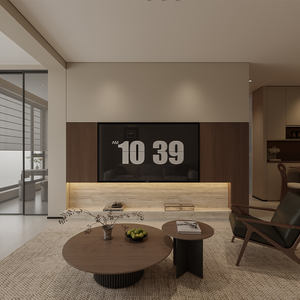 Renovación Integral de Casa Estilo Escandinavo en Tono Crema, Diseño de Interiores Llave en Mano para Villa u <span class=keywords><strong>Hotel</strong></span> - Product Image 2