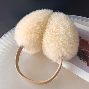 Orejeras de invierno de gama alta 2025 Lana y Cachemira cálidas y lindas con orejeras de invierno de gama alta a prueba de frío de piel original - Product Image 5