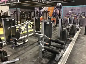 Máquina de força profissional para uso em clubes de ginástica, equipamento de fitness profissional com placa para perna, prensa comercial