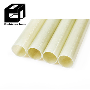 Tubo in Fibra di Vetro Avvolto, Fornitore Professionale di Tubi, Tubi Rotondi da 1 e 2 Pollici OD, 1000mm 2000mm - Product Image 1
