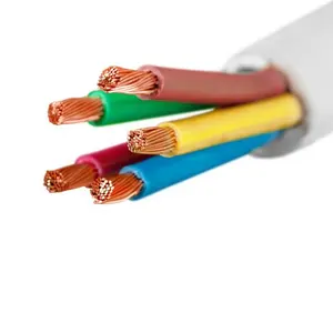 1.5mm Copper Stranded Wire pvc Electrical Cable 5x16 3x2.5mm2 3x1.5mm2