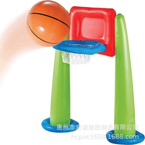 Structure de filet de volley-ball gonflable 160x80cm en PVC pour jeux aquatiques extérieurs à usage domestique - Product Image 3