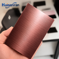 Tôle d'acier inoxydable colorée HSR, finition miroir, couleur bronze doré, tôle d'acier colorée en vente