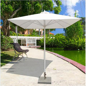 <span class=keywords><strong>3x3M</strong></span> <span class=keywords><strong>Square</strong></span> Design Outdoor Cafe Patio Garten Wasserdichter Mittelpol Weißer Regenschirm Sonnenschirm - Product Image 5