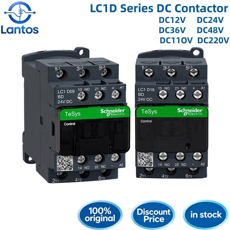 Contacteur Électrique Industriel CJX2-1810 18A 24VAC – AC-DC, Haute Sensibilité & Fiabilité Pour Applications Alimentation